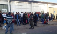 ضبط 50 فلسطيني مُهرّبين  في شاحنتين قرب موديعين 